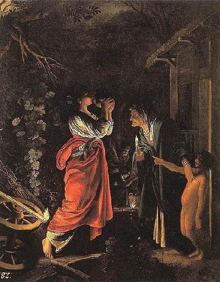 Adam Elsheimer Ceres and Stellio oil painting image
